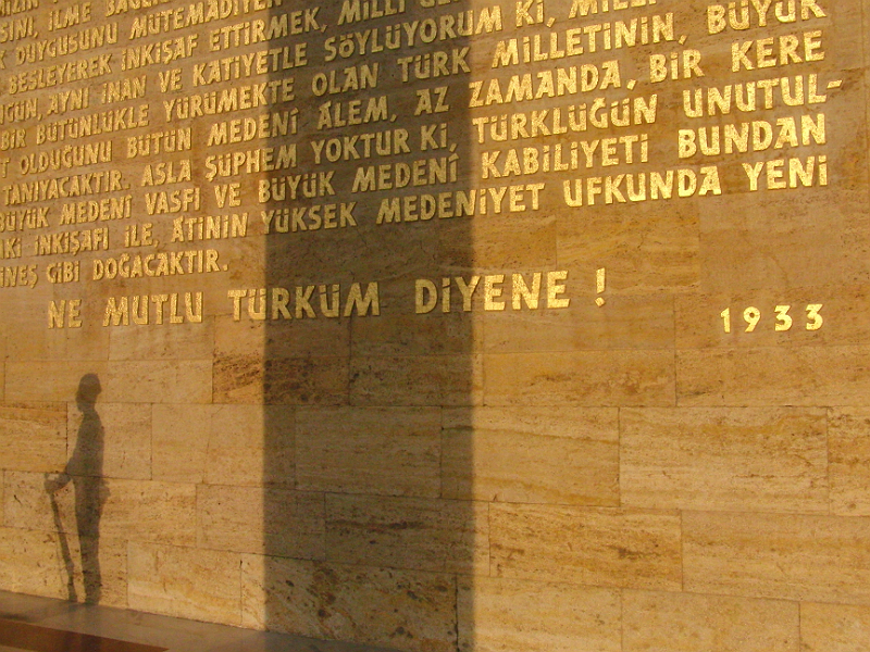 Am Anıtkabir, Atatürk-Mausoleum, Ankara